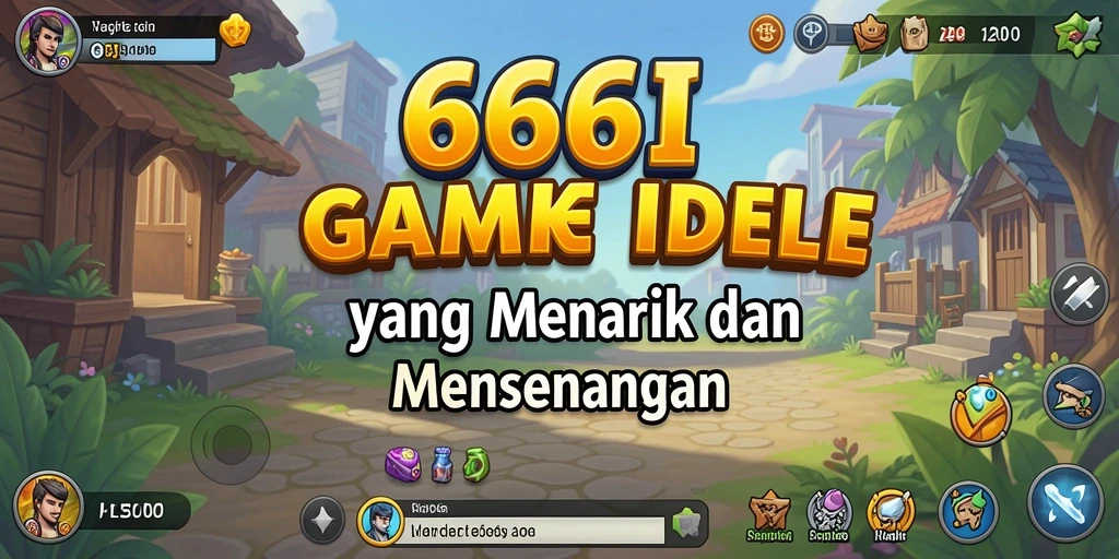 Screenshot gameplay utama 666I yang menampilkan elemen Idle yang menarik.