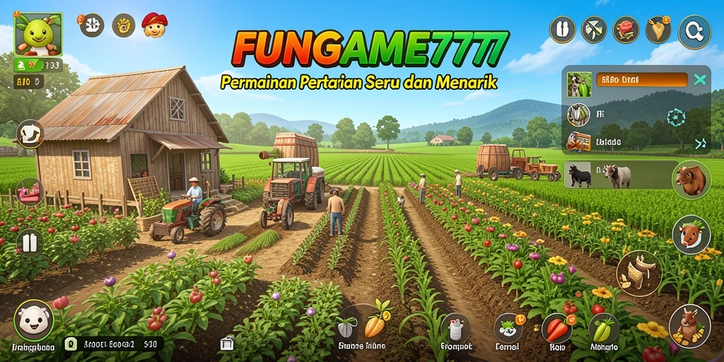 Tampilan gameplay FUNGame777 yang seru dan interaktif.