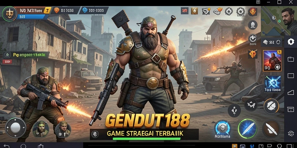 Tangkapan layar GENDUT188 menampilkan aksi strategi yang mendebarkan.