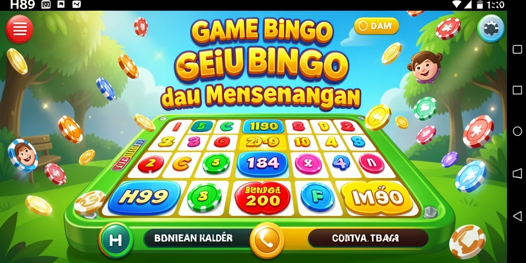 Screenshot gameplay H89 menampilkan keseruan bermain Bingo.