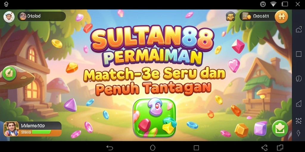 Tampilan gameplay SULTAN88 yang menarik dan penuh warna.